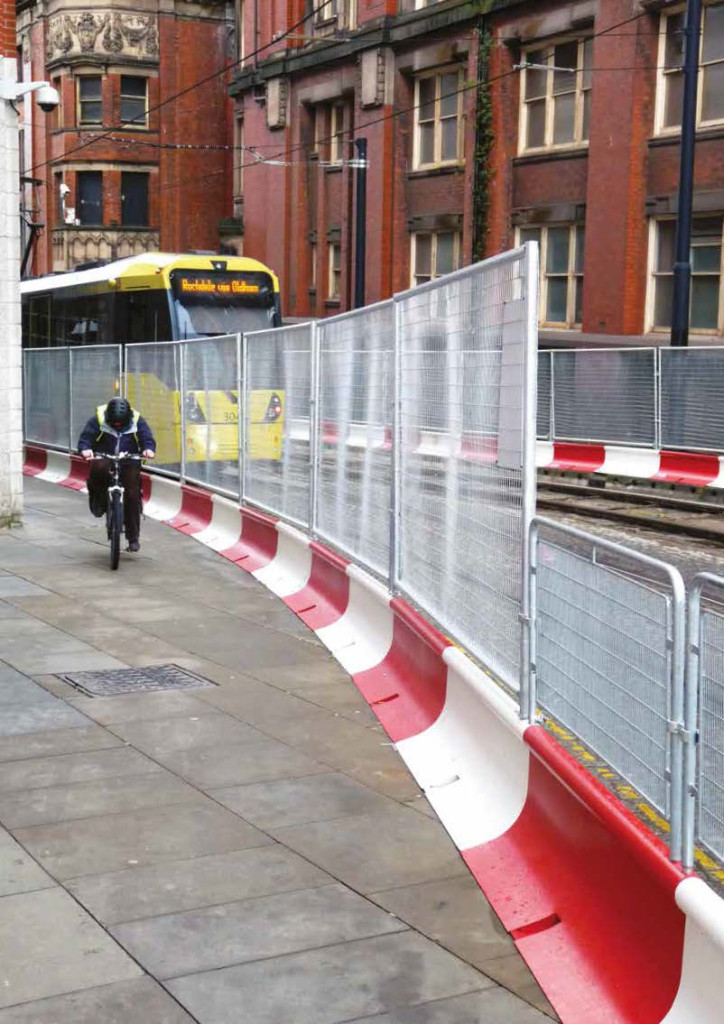 MASS Barrier and perimeter fencing installed for Manchester Metrolink