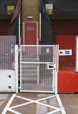 Multigate access gate installed alongside Multibloc TVCB at Hinkley Point C Park and Ride